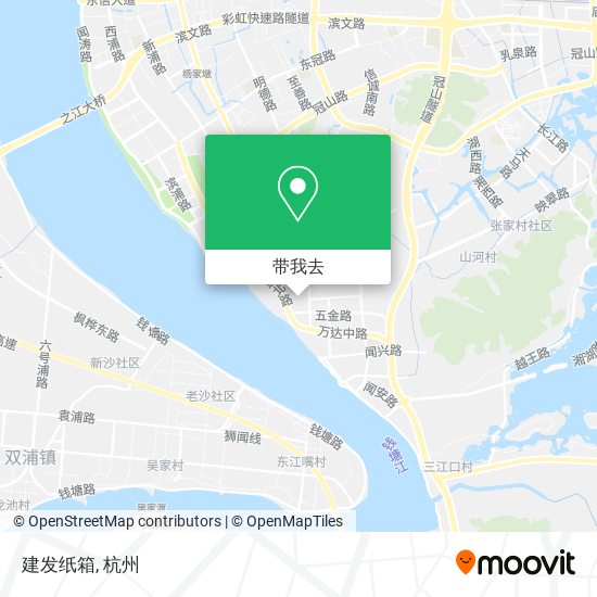 建发纸箱地图