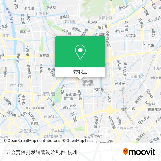 五金劳保批发铜管制冷配件地图
