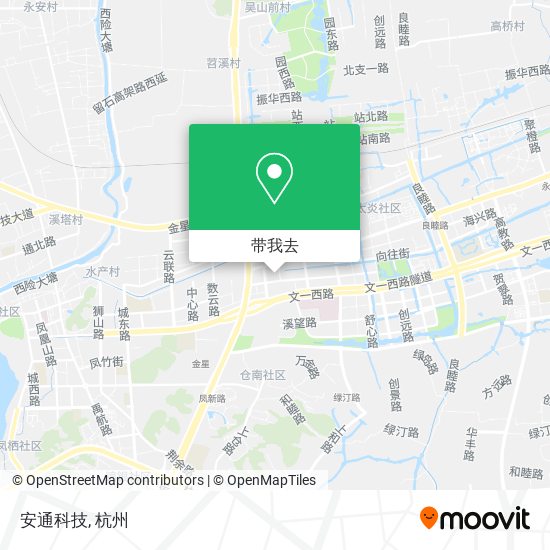 安通科技地图