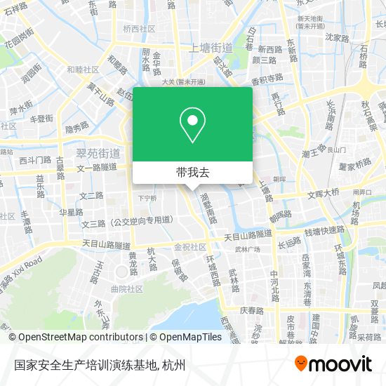 国家安全生产培训演练基地地图