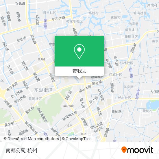 南都公寓地图