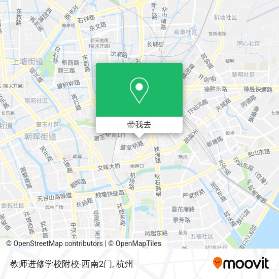 教师进修学校附校-西南2门地图