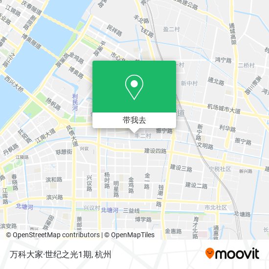 万科大家·世纪之光1期地图