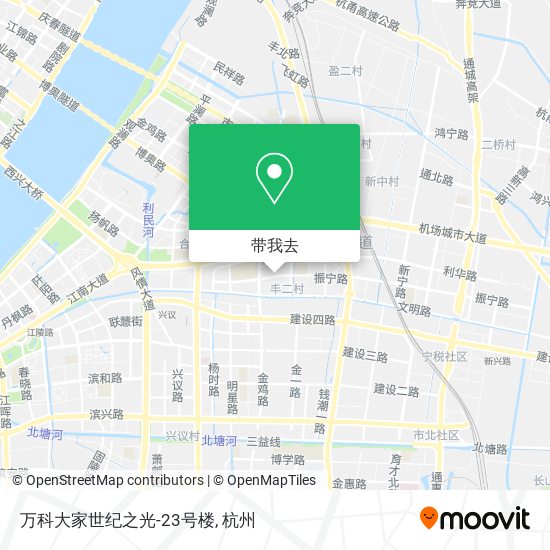 万科大家世纪之光-23号楼地图