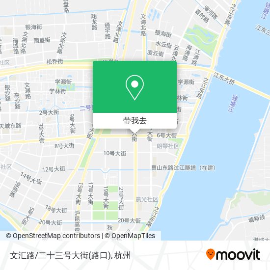 文汇路/二十三号大街(路口)地图