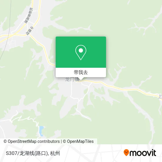 S307/龙湖线(路口)地图