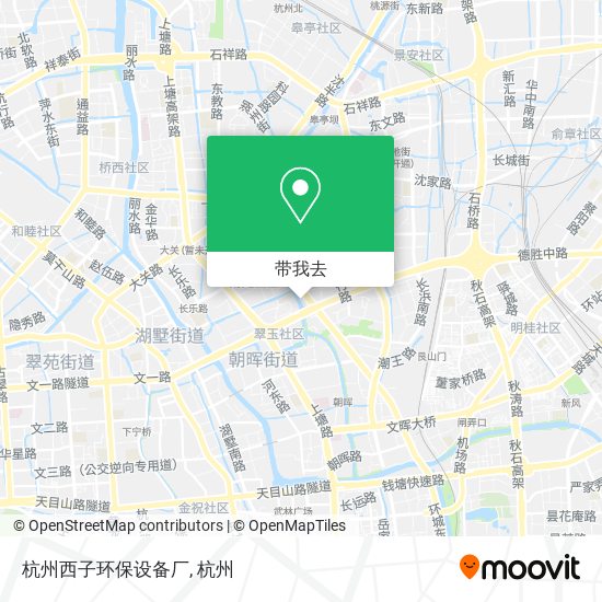 杭州西子环保设备厂地图
