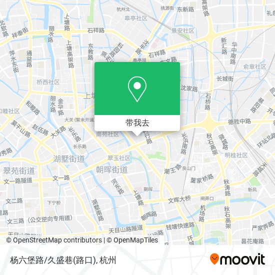 杨六堡路/久盛巷(路口)地图