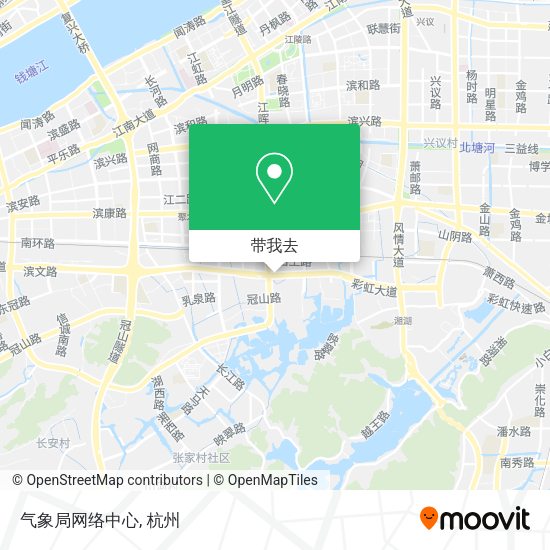 气象局网络中心地图
