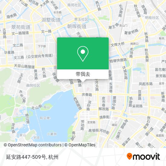 延安路447-509号地图