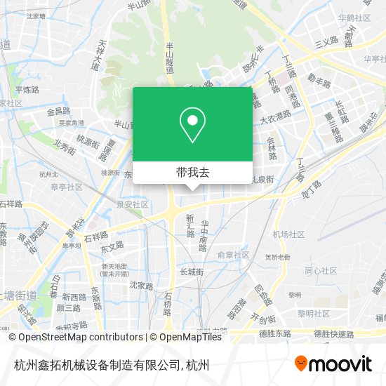 杭州鑫拓机械设备制造有限公司地图