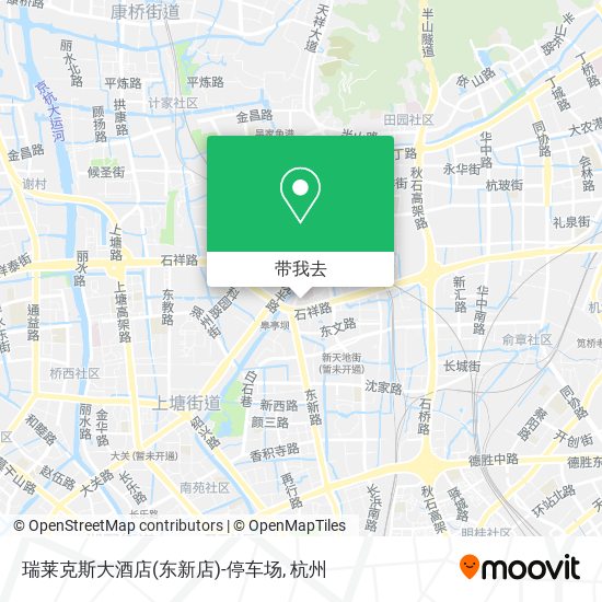 瑞莱克斯大酒店(东新店)-停车场地图
