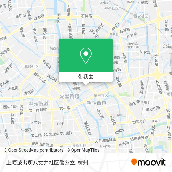 上塘派出所八丈井社区警务室地图