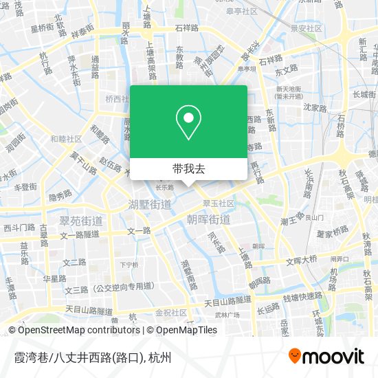 霞湾巷/八丈井西路(路口)地图