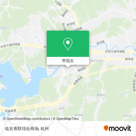 临安青联综合商场地图