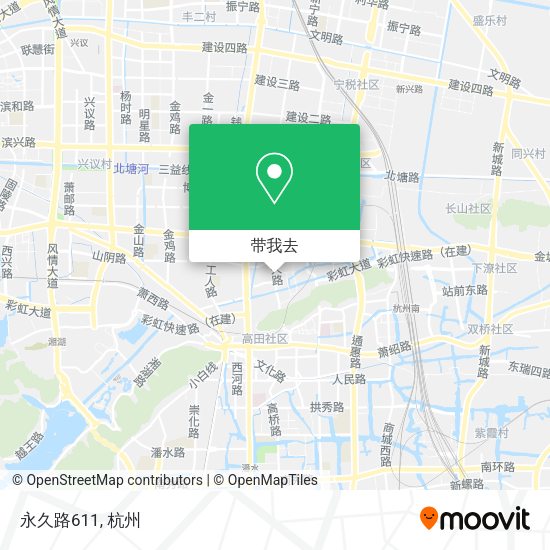 永久路611地图