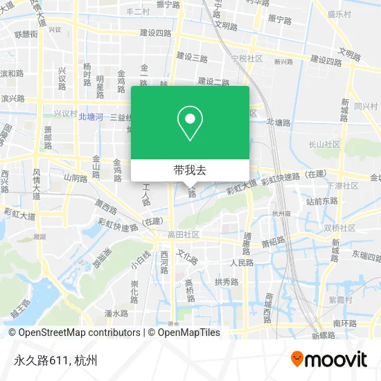 永久路611地图
