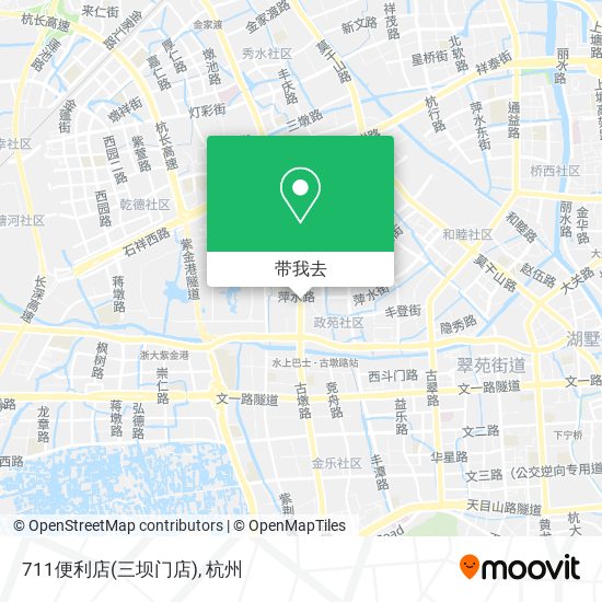 711便利店(三坝门店)地图