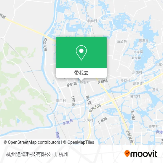 杭州追巡科技有限公司地图