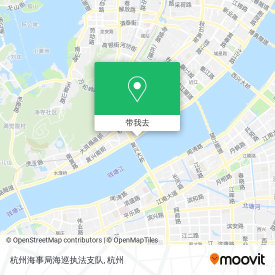 杭州海事局海巡执法支队地图