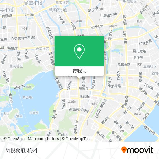 锦悦食府地图