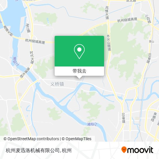 杭州麦迅洛机械有限公司地图