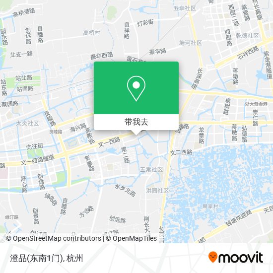 澄品(东南1门)地图