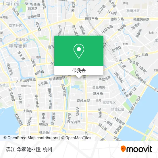 滨江·华家池-7幢地图