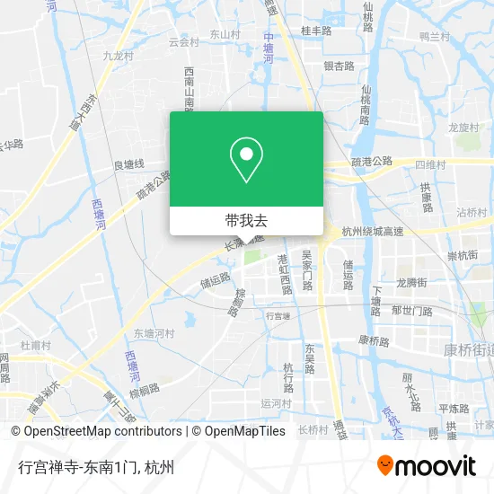 行宫禅寺-东南1门地图
