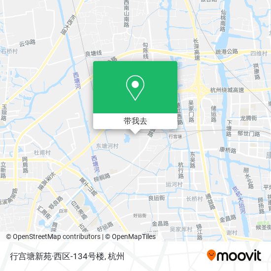 行宫塘新苑·西区-134号楼地图