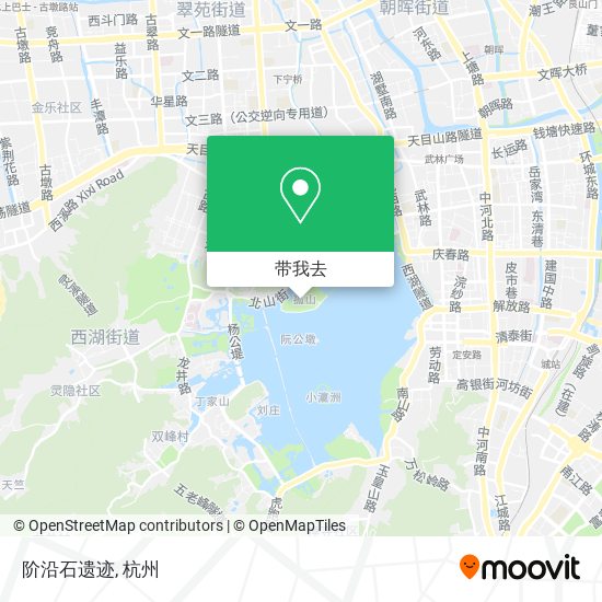 阶沿石遗迹地图