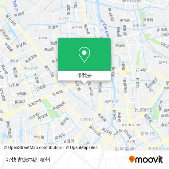 好快省德尔福地图