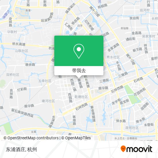 东浦酒庄地图