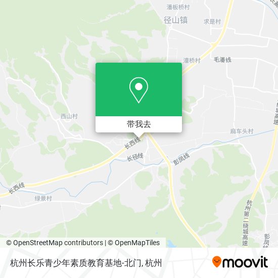杭州长乐青少年素质教育基地-北门地图