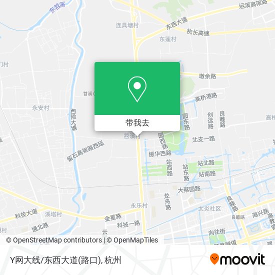 Y网大线/东西大道(路口)地图