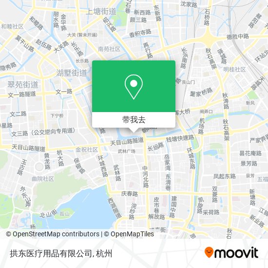 拱东医疗用品有限公司地图