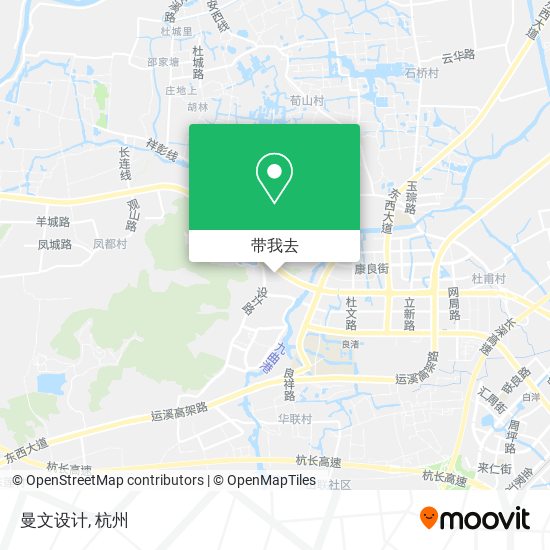 曼文设计地图