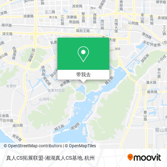 真人CS拓展联盟-湘湖真人CS基地地图