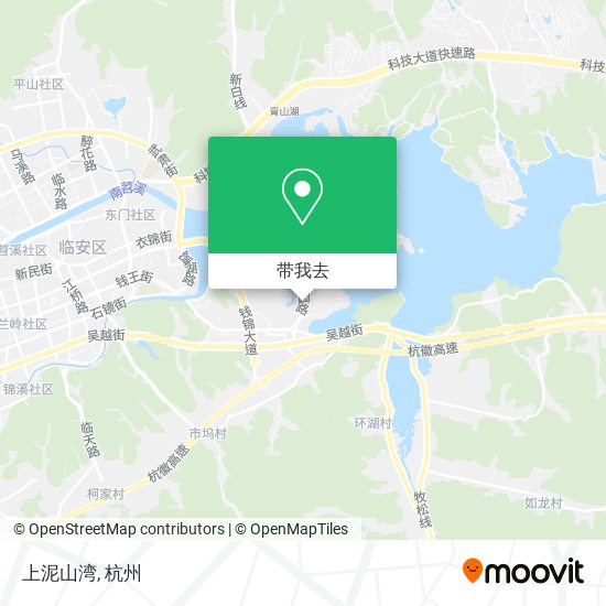 上泥山湾地图
