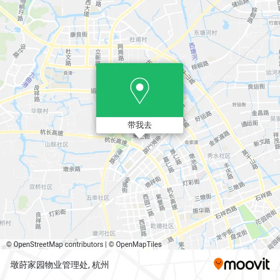 墩莳家园物业管理处地图