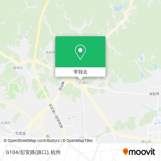 G104/彭安路(路口)地图