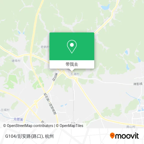G104/彭安路(路口)地图
