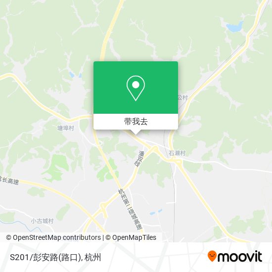 S201/彭安路(路口)地图