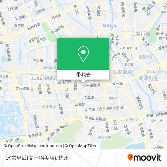 冰雪皇后(文一物美店)地图