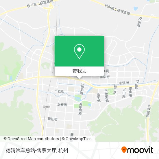 德清汽车总站-售票大厅地图