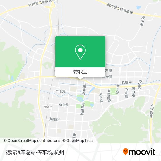 德清汽车总站-停车场地图