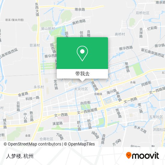 人梦楼地图