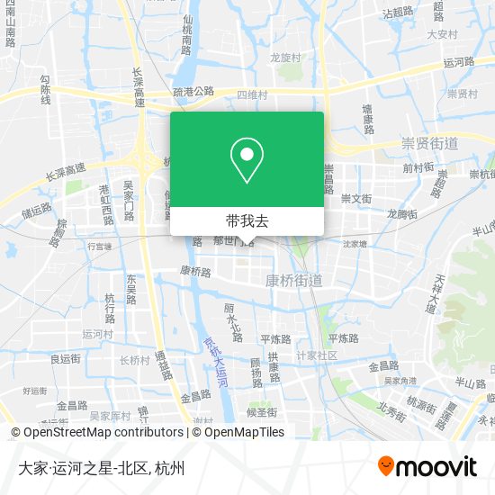 大家·运河之星-北区地图