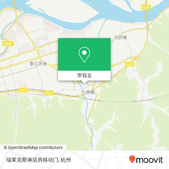 瑞莱克斯淋浴房移动门地图