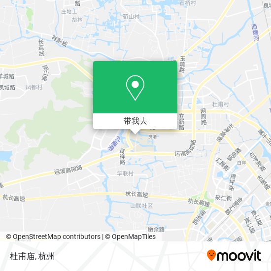 杜甫庙地图